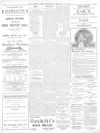 Issue page