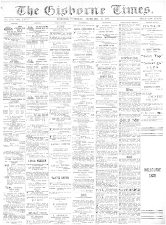 Issue page