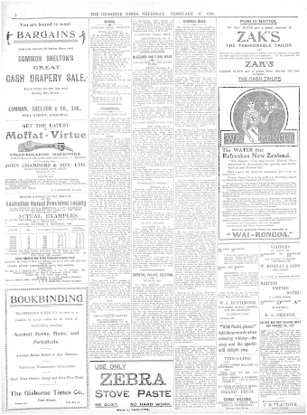 Issue page