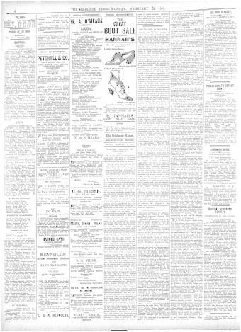 Issue page