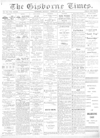 Issue page