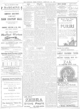 Issue page