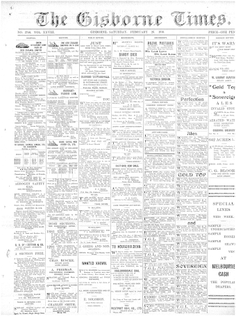 Issue page