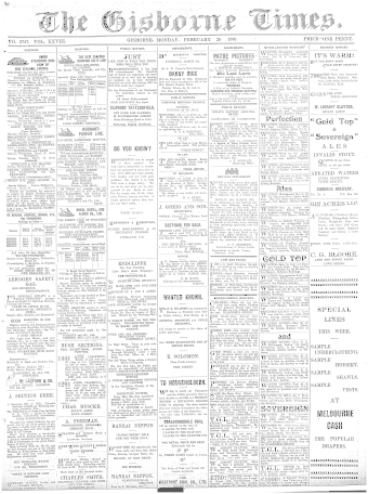 Issue page