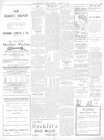 Issue page