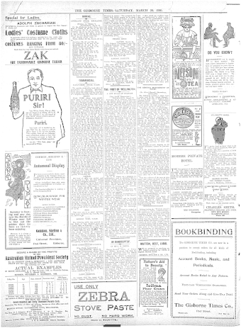 Issue page