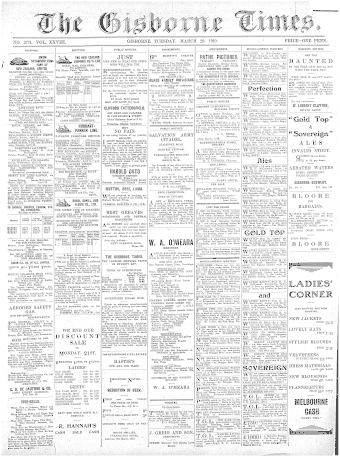 Issue page