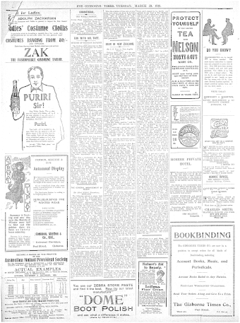 Issue page
