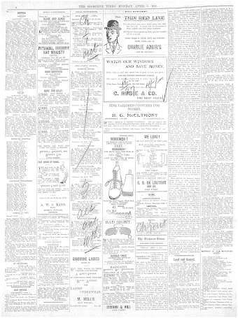 Issue page