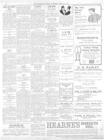 Issue page