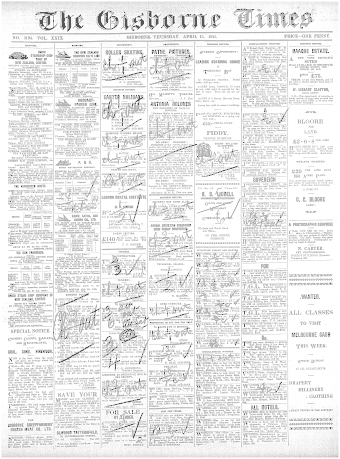 Issue page