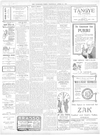 Issue page