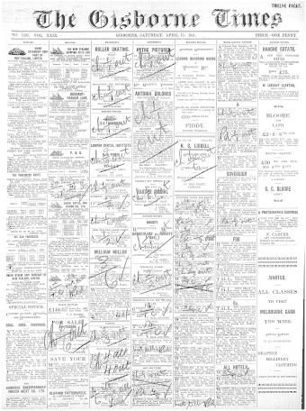 Issue page