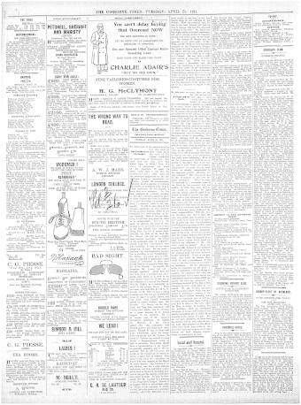 Issue page