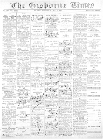 Issue page