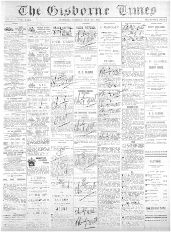 Issue page