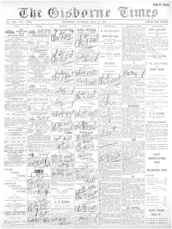 Issue page