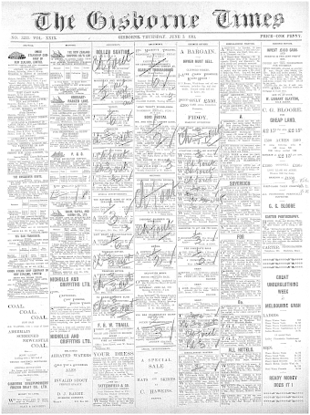 Issue page