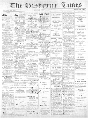 Issue page