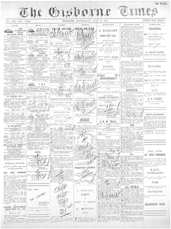 Issue page
