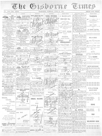 Issue page