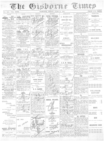 Issue page
