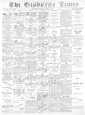 Issue page