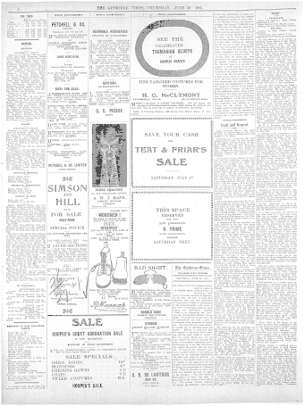 Issue page