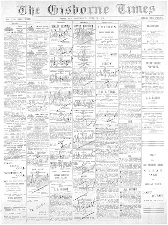 Issue page
