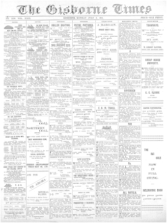 Issue page