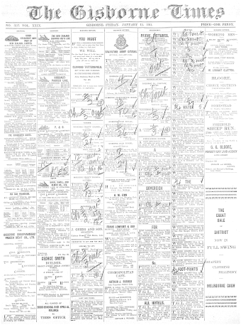 Issue page