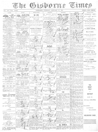Issue page