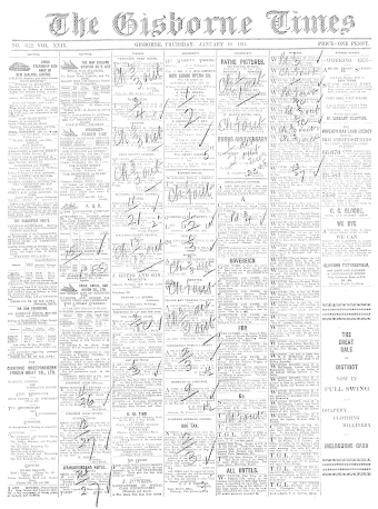 Issue page