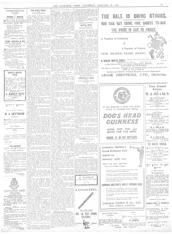 Issue page