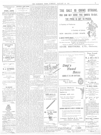 Issue page