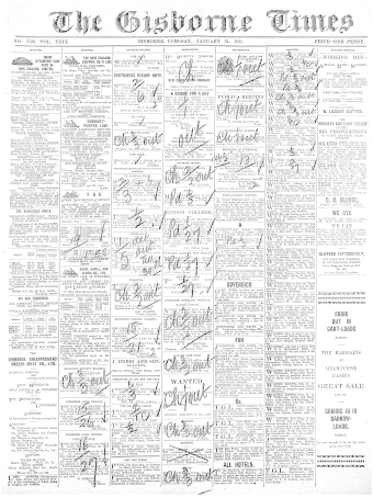Issue page