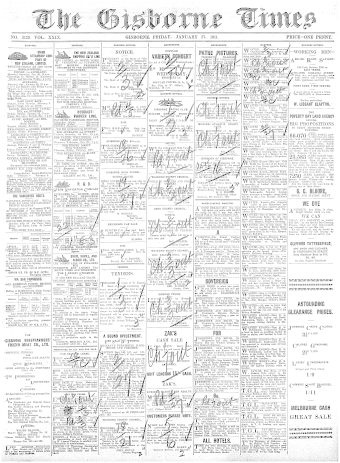 Issue page