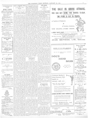 Issue page