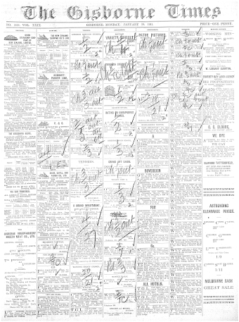 Issue page