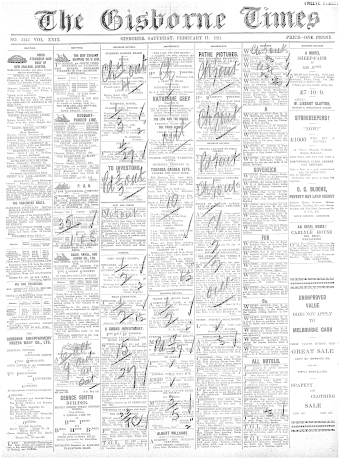 Issue page
