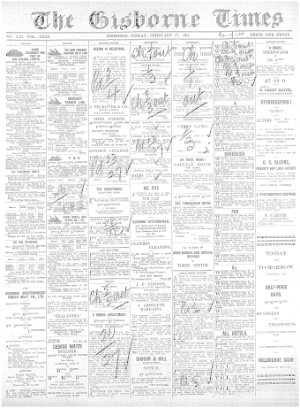 Issue page