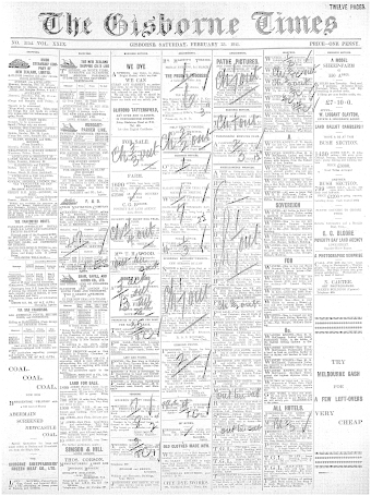 Issue page