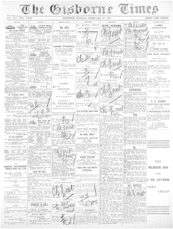 Issue page