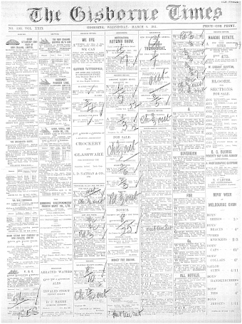 Issue page