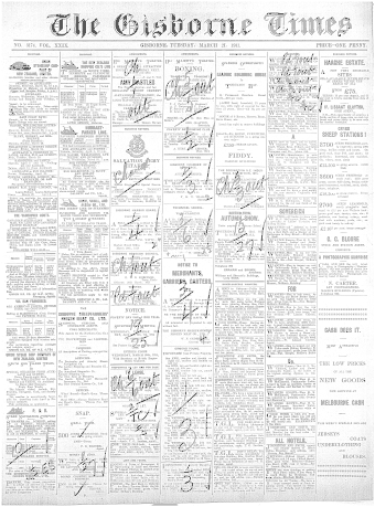 Issue page