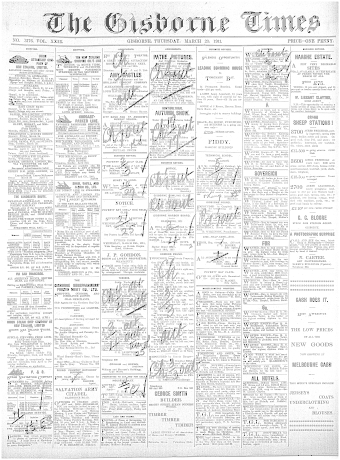 Issue page