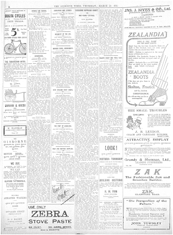 Issue page