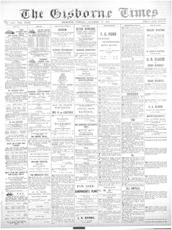 Issue page