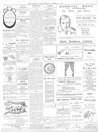 Issue page