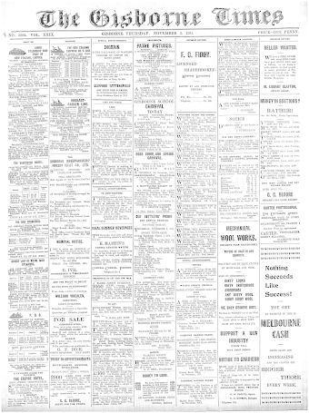 Issue page